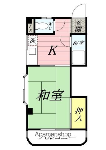 クロノス南林間WESTの間取り写真