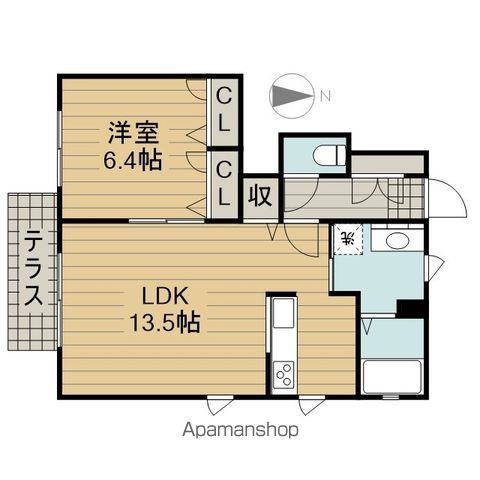 エスペランサ　Ａ棟の間取り