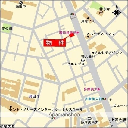 サンライズ瀬田[1K/24.9m2]の共用部1