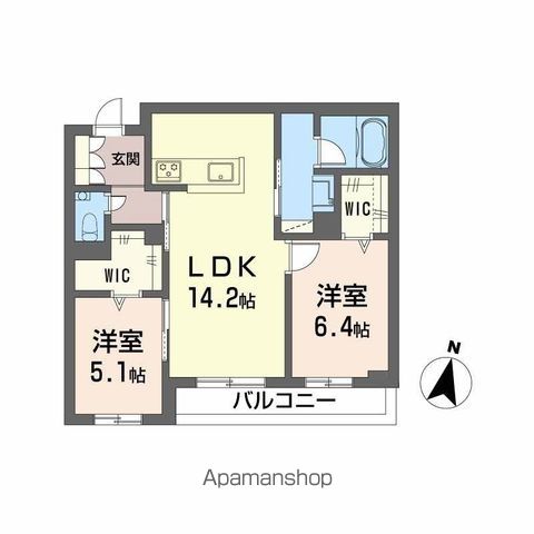 AMICOURT OHRIの間取り写真