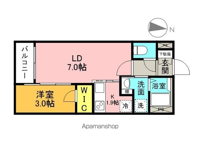 月光江波東零番館の間取り写真