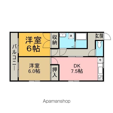 ドエルカトレアの間取り写真