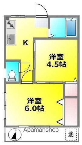マークンコーポの間取り写真