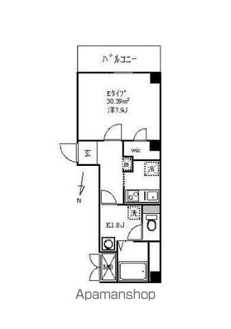 エスポワール常盤台の間取り