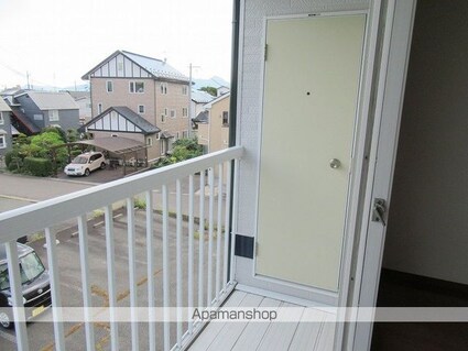 パンセスＡ棟[1K/30.43m2]のバルコニー