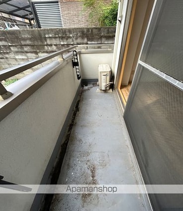 ラ・ミア・カーザ梅北[1DK/27.05m2]のバルコニー