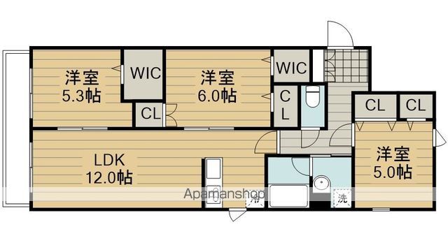 ヴェルデュールの間取り