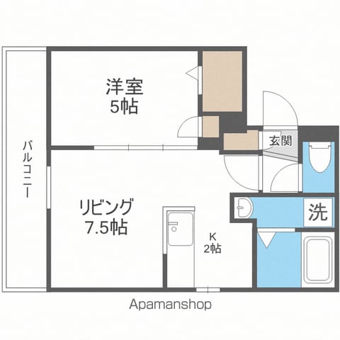 プレミアシティ美園の間取り写真
