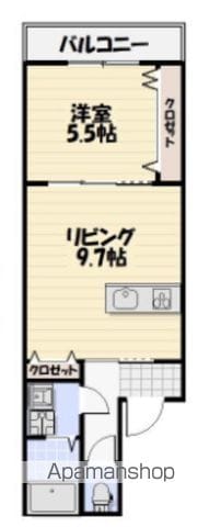 LYK貝塚の間取り写真