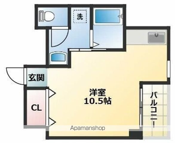 LA PORTEの間取り写真