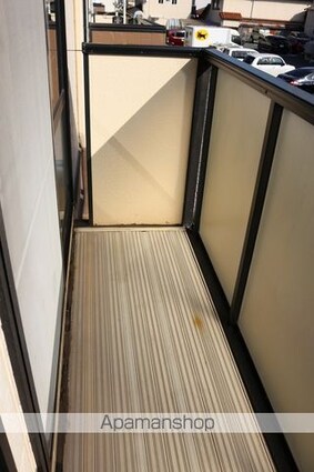 エステート三成Ｂ[2DK/40.92m2]のバルコニー