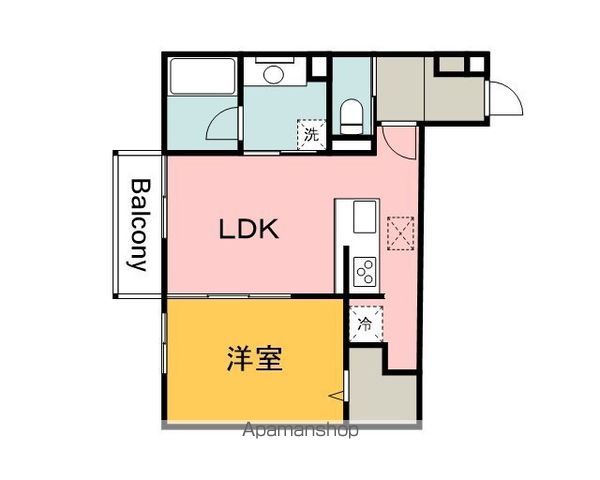 D−ROOM中筋IIの間取り写真