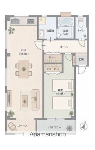 第2富士マンションの間取り写真