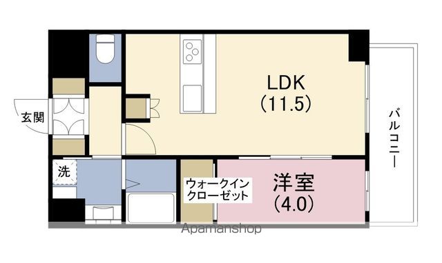 プレリス大阪今里サヴィアの間取り写真