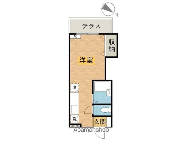 フジメイトCの間取り写真