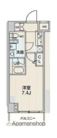 ジェノヴィア阪東橋スカイガーデンの間取り写真