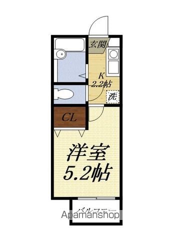 コーポモネの間取り写真