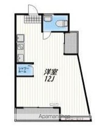 ＡＲＰＥＬＳ[1R/30.3m2]の間取図