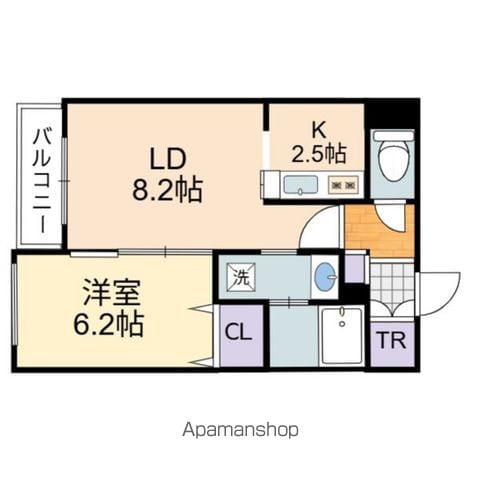 ラピス山の手の間取り写真