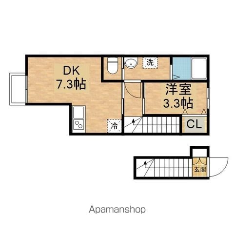 シエル宮町IIの間取り写真