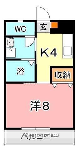 ビュー倉敷の間取り写真