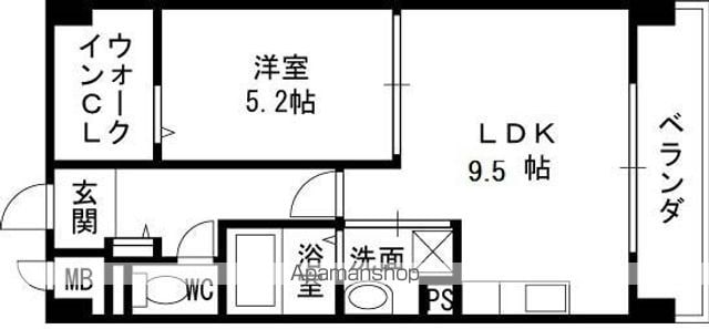 パークヒルズ高槻の間取り写真