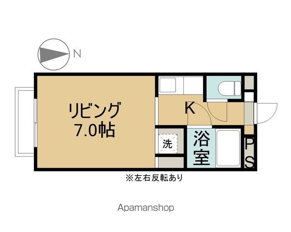 レジデンスKURASAWAの間取り写真