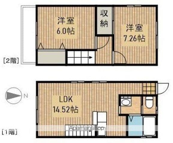 KIKUGAWA HOUSE Cの間取り写真