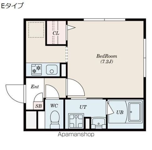 グローリオシェルト南烏山の間取り