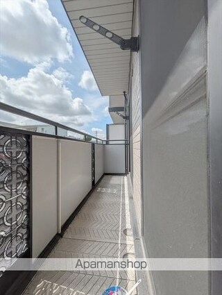 ラ・フルール　Ｂ棟[1LDK/47.69m2]のバルコニー