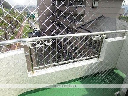 シャンブル八木山[1K/26.4m2]のバルコニー