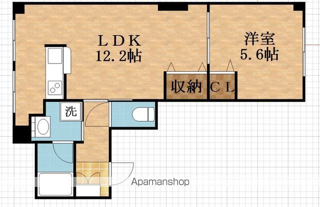 PRENDRE TAKAMATSUの間取り写真