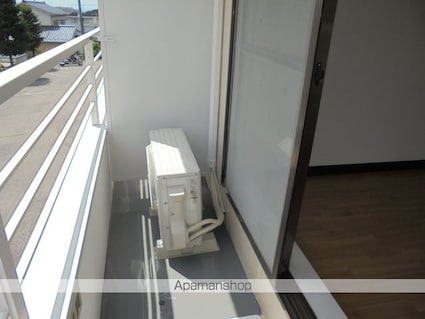 長野県松本市大字里山辺[1K/27.5m2]のバルコニー