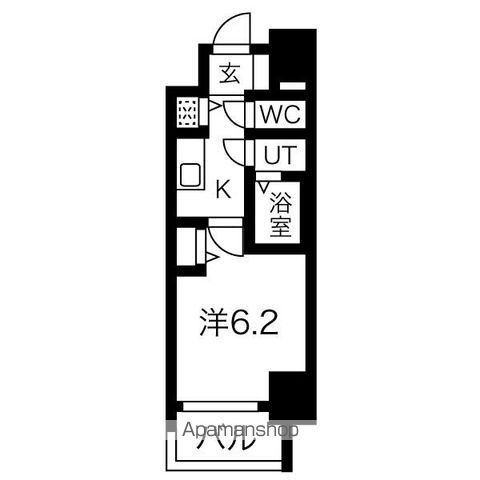 ファステート大阪ドームシティの間取り