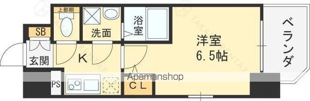 エスリード新福島の間取り写真