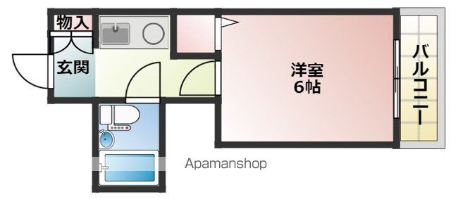 ハイム淡路の間取り写真