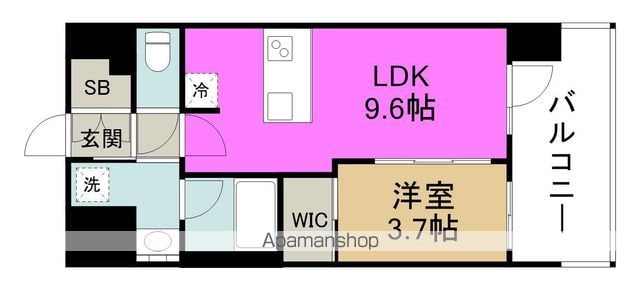 ソルテラスUMEDA NORTHの間取り写真