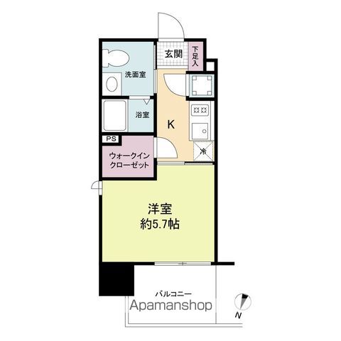 LIVE CASA県庁前の間取り写真
