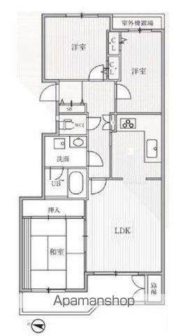 【Ｔ’Ｓ　ＧＡＲＤＥＮ横浜反町の間取り】