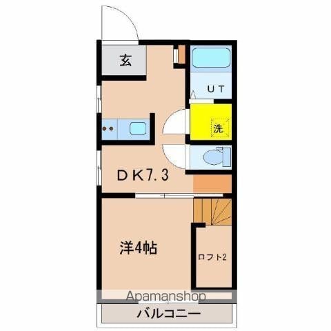 BLOOM大工の間取り写真
