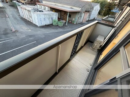 クラージュ　Ｂ棟[2DK/50.4m2]のバルコニー