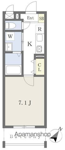 【アスシード那珂川の間取り】