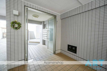 第２マンションふじ[1K/20.25m2]のエントランス
