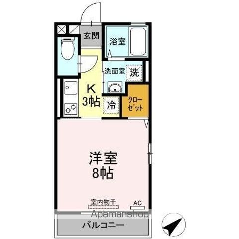 クラシコ高須の間取り写真