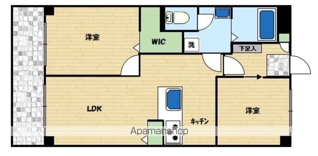 宮本マンション富士の間取り写真