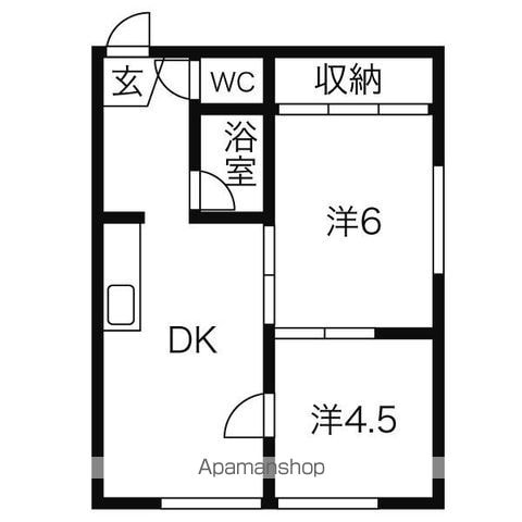 アーバンハイム栄の間取り写真