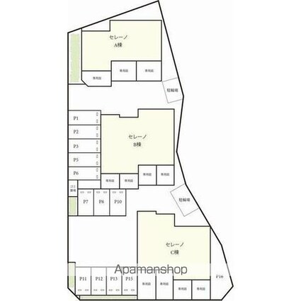 セレーノＢ棟[2LDK/66.6m2]の外観2