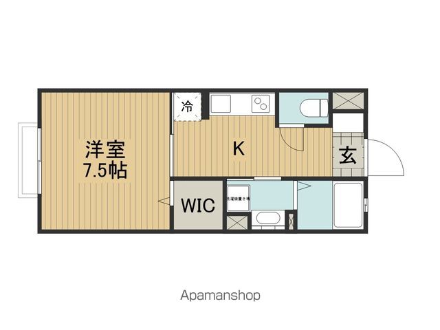 ウィズハイム沢村の間取り