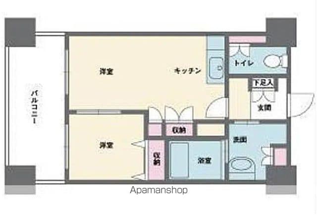 HF 西新宿レジデンスWESTの間取り写真