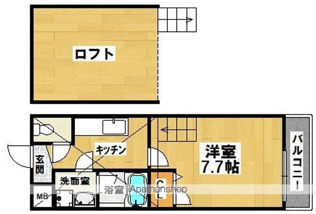 フジパレス初芝駅南I番館の間取り写真